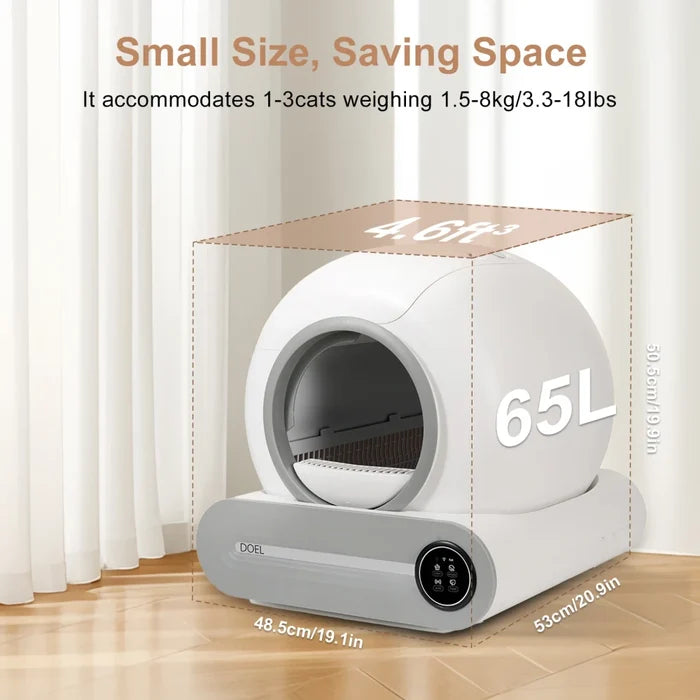 DOEL Self Cleaning Cat Litter Box