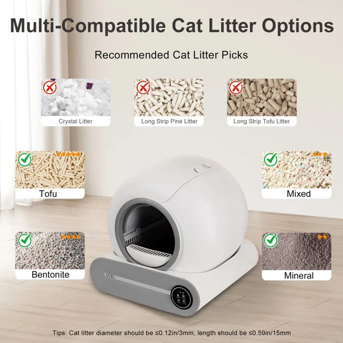 DOEL Self Cleaning Cat Litter Box