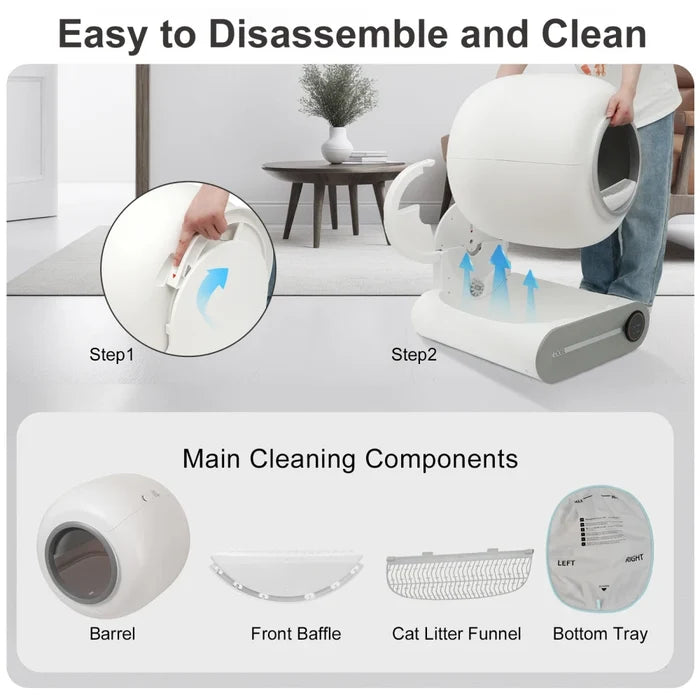 DOEL Self Cleaning Cat Litter Box