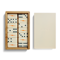 Dominoes Set - Cream / Blue