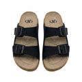 Double Strap Slip On Sandals