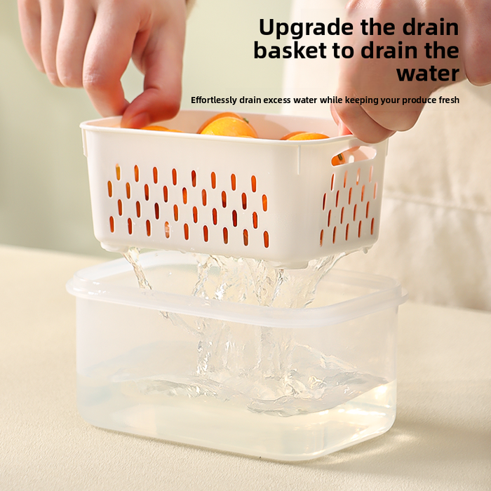 Drainable Food Storage Container
