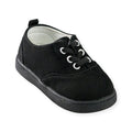 Drew Black Tennis Shoe - Wee Squeak