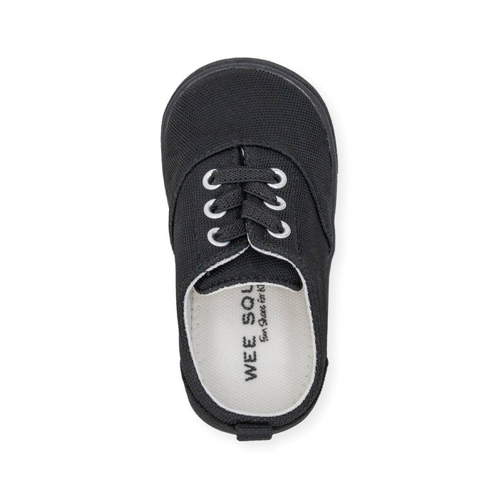 Drew Black Tennis Shoe - Wee Squeak