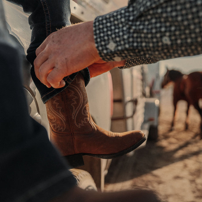 Durango® Big Kids' Shyloh Western Boot - lifestyle