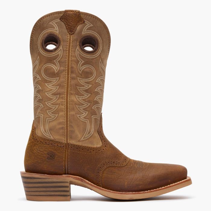 Outer side view of  Durango® men’s 12” Adobe Brown/Sandstone Rebel Pro™