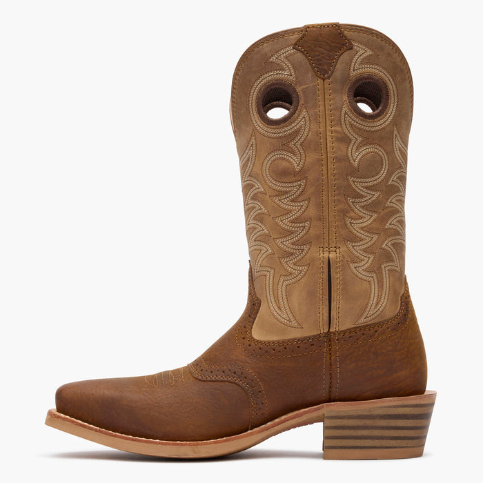 Inner side view of  Durango® men’s 12” Adobe Brown/Sandstone Rebel Pro™