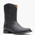 Front view of Durango® men’s 10” Phantom Black Santa Fe™ Roper Boot