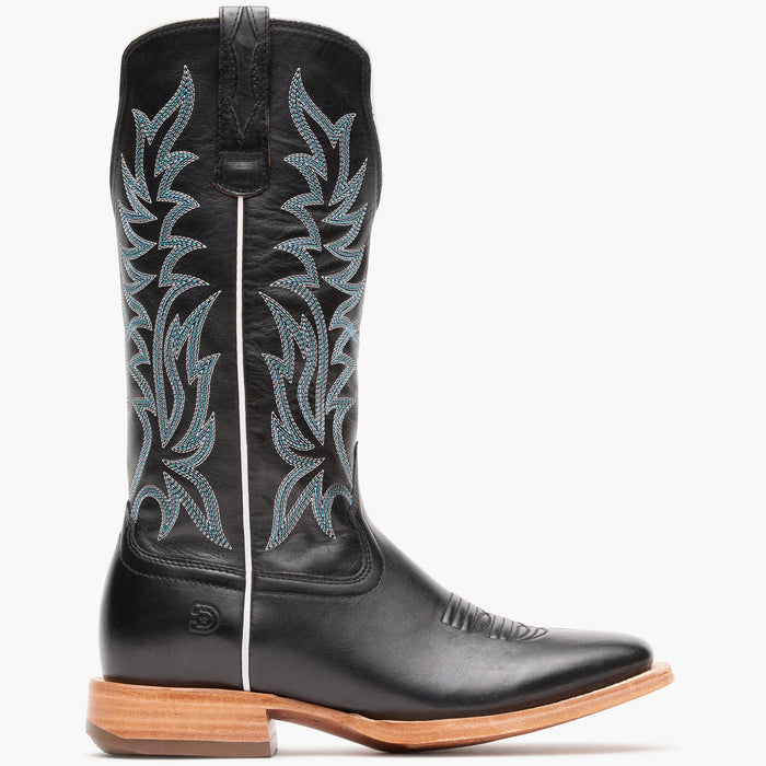 Outer side view of Durango Arena Elite black square toe western boot