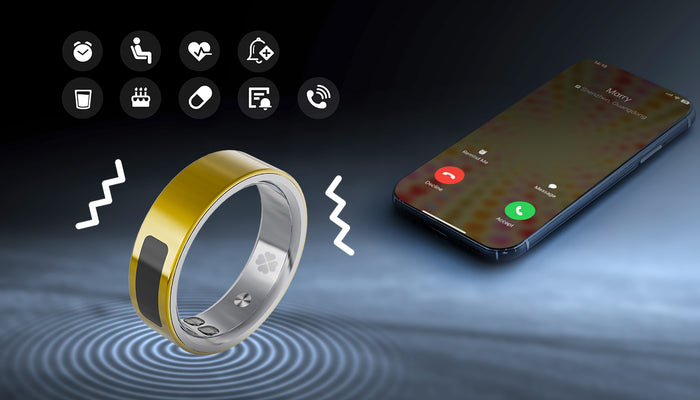 EHR5 Smart Ring Premium — Track Sleep, Recovery & Wellness. No Subscription Ever.