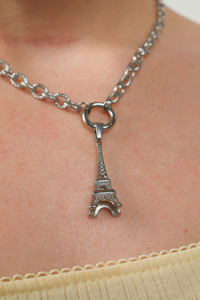 Eiffel Tower Necklace Charm