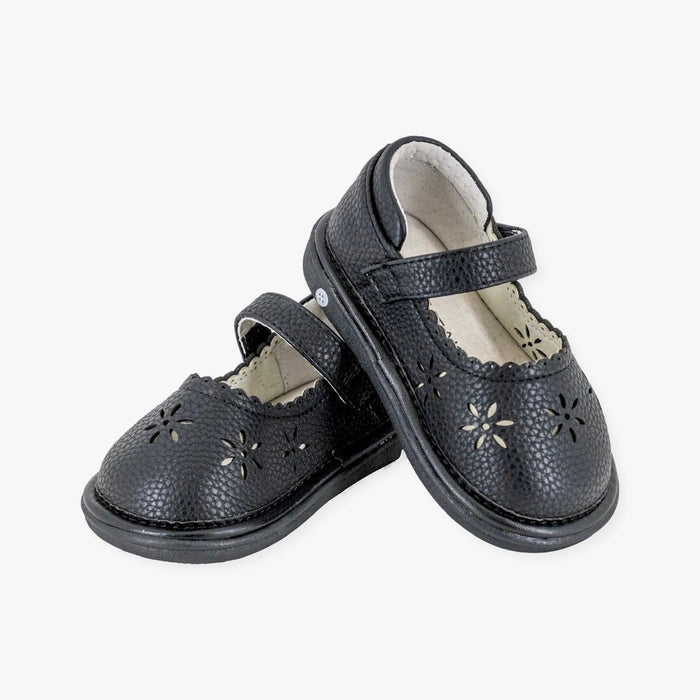 Ellie Black Shoe - Wee Squeak