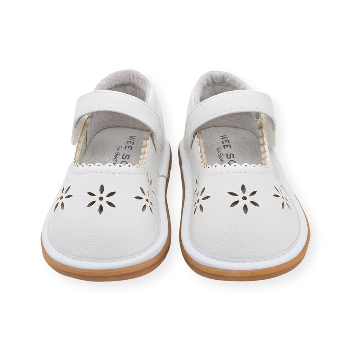Ellie White Shoe - Wee Squeak