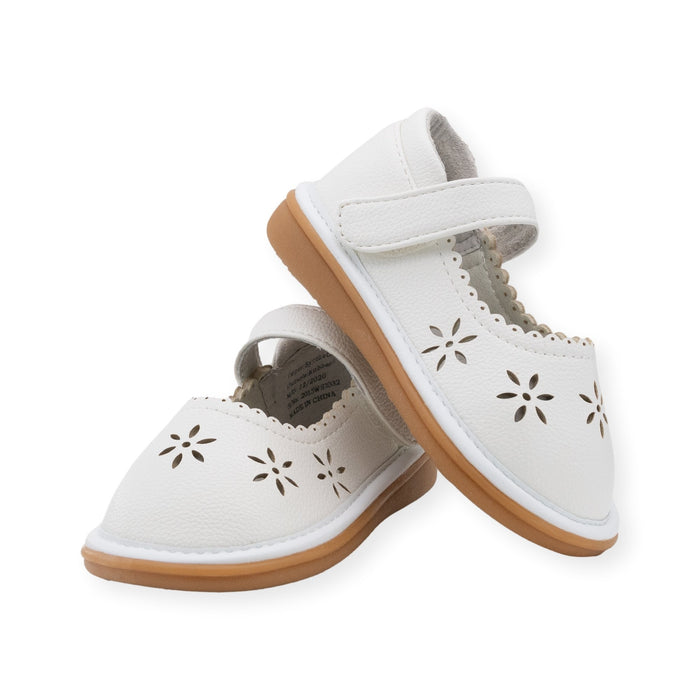 Ellie White Shoe - Wee Squeak
