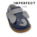 Ellis the Elephant Shoe (IMPERFECT) - Wee Squeak