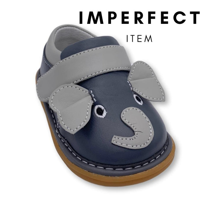 Ellis the Elephant Shoe (IMPERFECT) - Wee Squeak