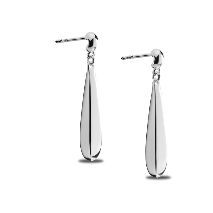 Elongated Teardrop Earrings