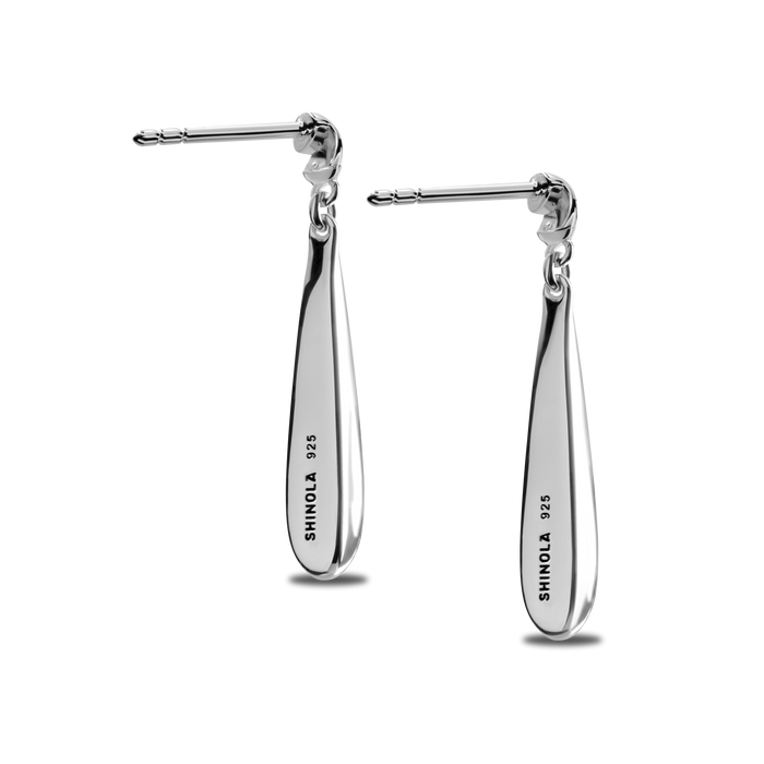 Elongated Teardrop Earrings