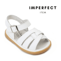Emma Sandal White (IMPERFECT) - Wee Squeak