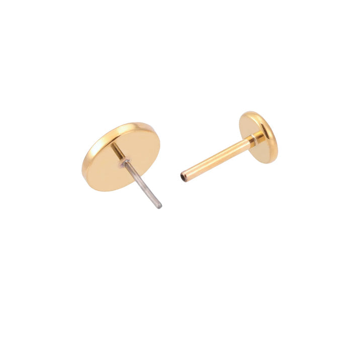 Eyeball Enamel Flat Back Stud
