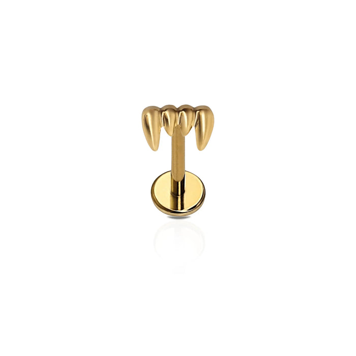 Fang Flat Back Stud