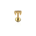 Fang Flat Back Stud