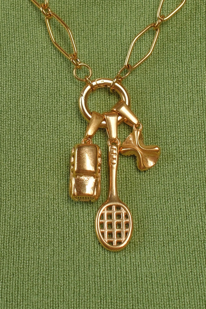 Farfalle Pasta Necklace Charm