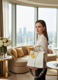 Fendi Peekaboo Medium Tote bags women - White