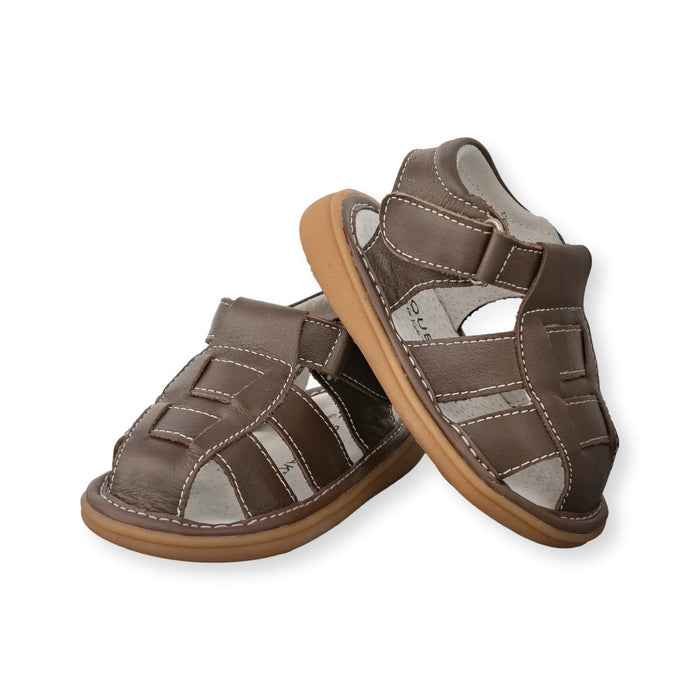 Fisherman Brown Sandal - Wee Squeak