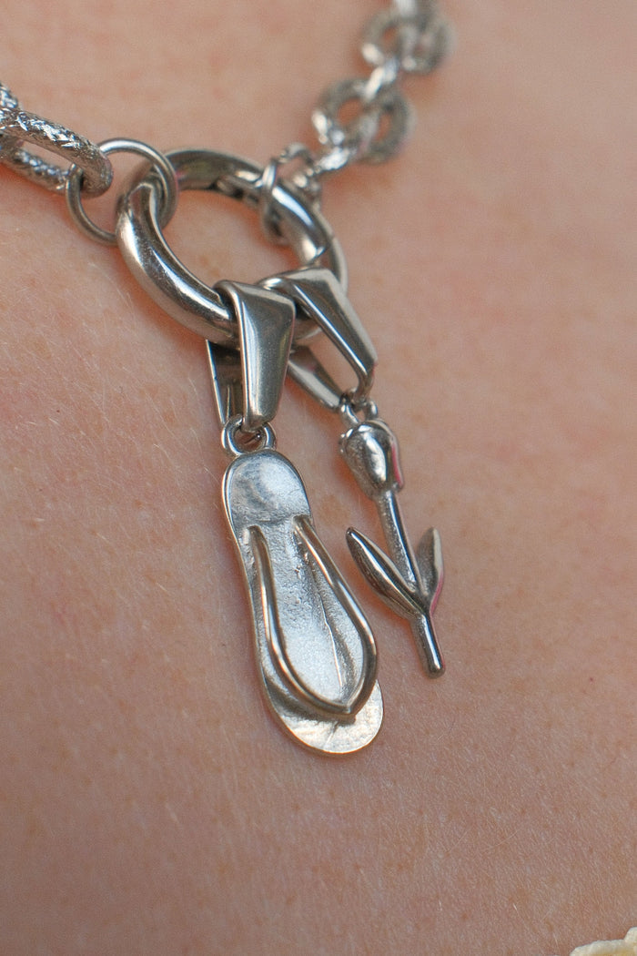 Flip Flop Necklace Charm