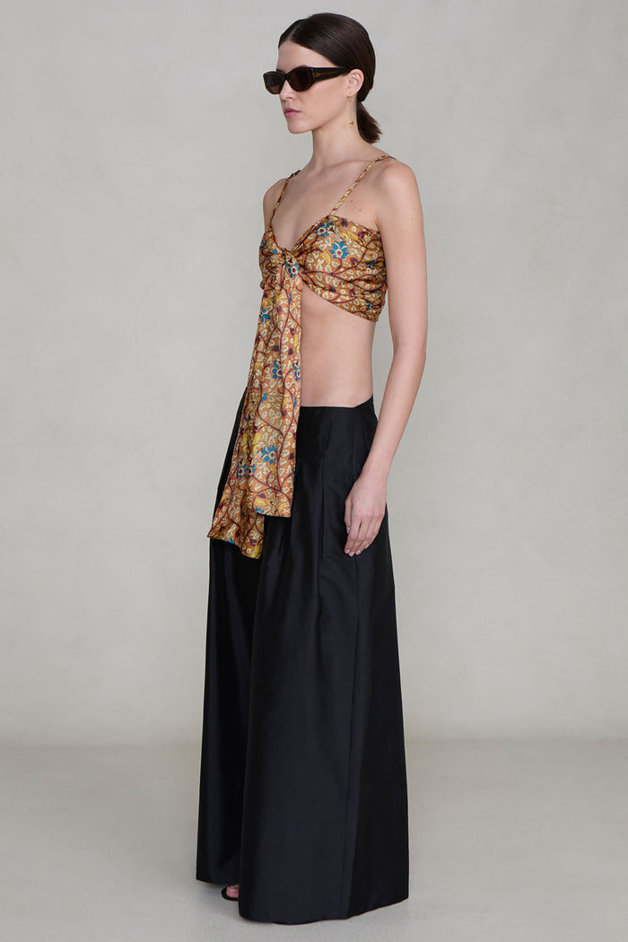 Flora Wrap Top Marigold