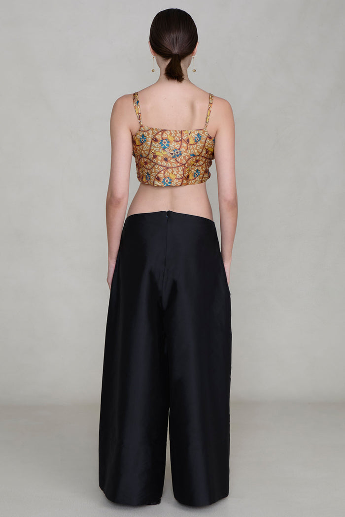 Flora Wrap Top Marigold
