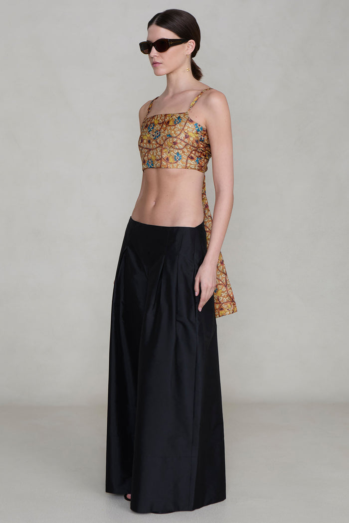 Flora Wrap Top Marigold