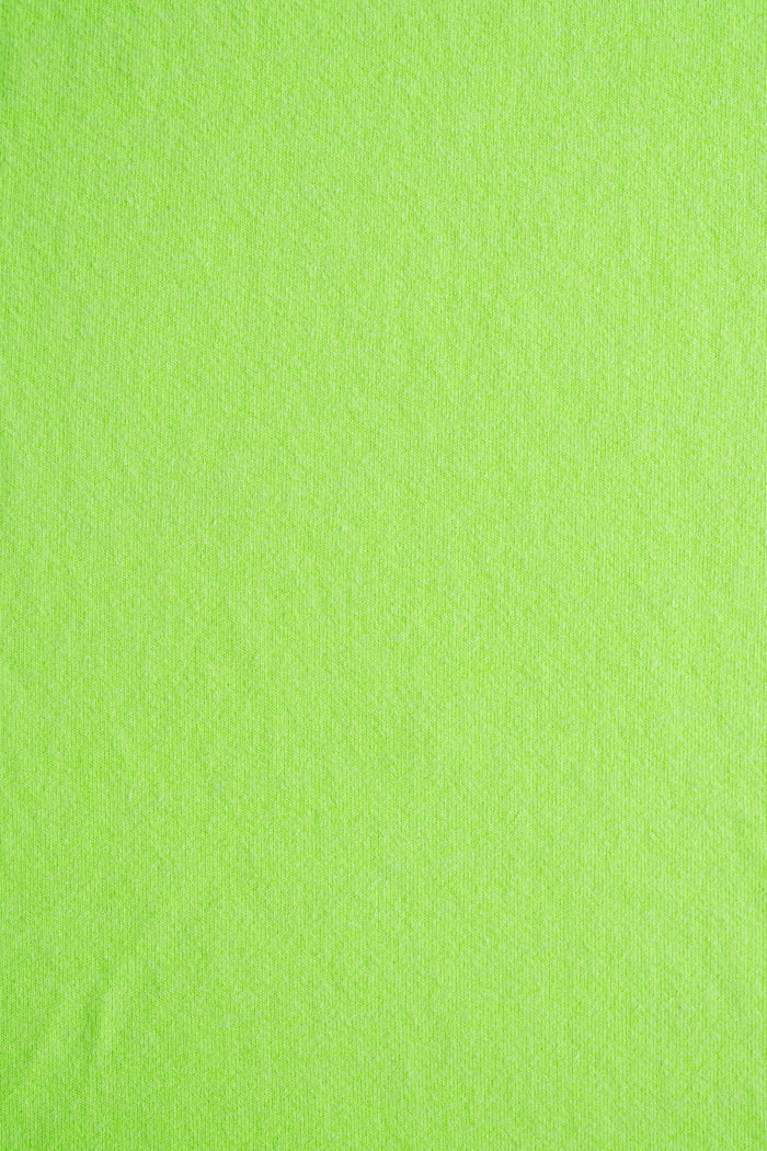 flutter tee - neon green