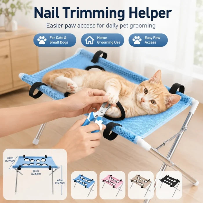 Foldable Mesh Pet Grooming Table