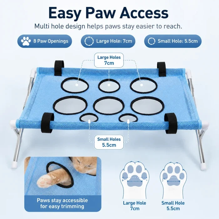 Foldable Mesh Pet Grooming Table