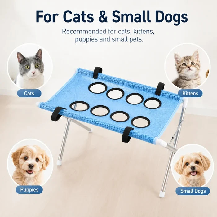 Foldable Mesh Pet Grooming Table