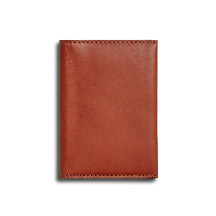 Folded Card Holder - Rust