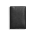 Folded Card Holder Wallet - Black