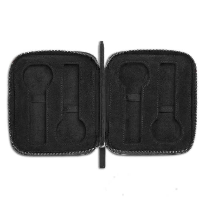 Four Watch Travel Case - Black