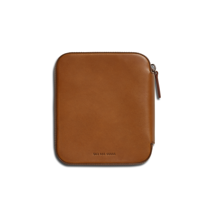 Four Watch Travel Case - Tan