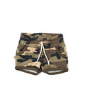 french terry retro short - camoflauge