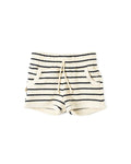 french terry retro short - original stripe