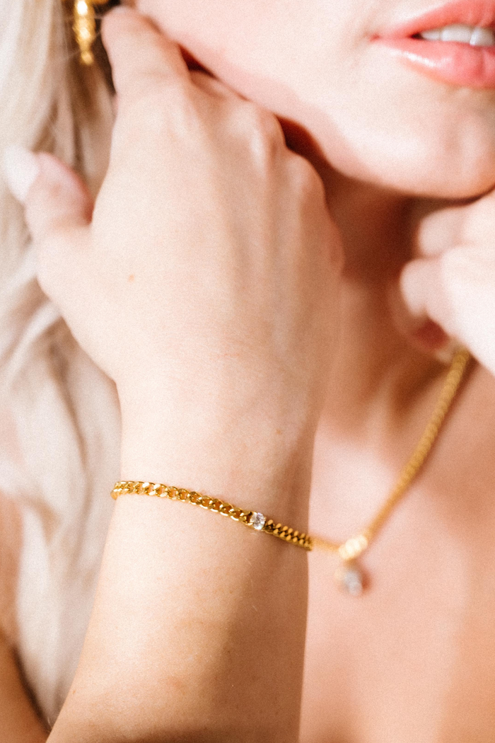 Garnish Chain Bracelet