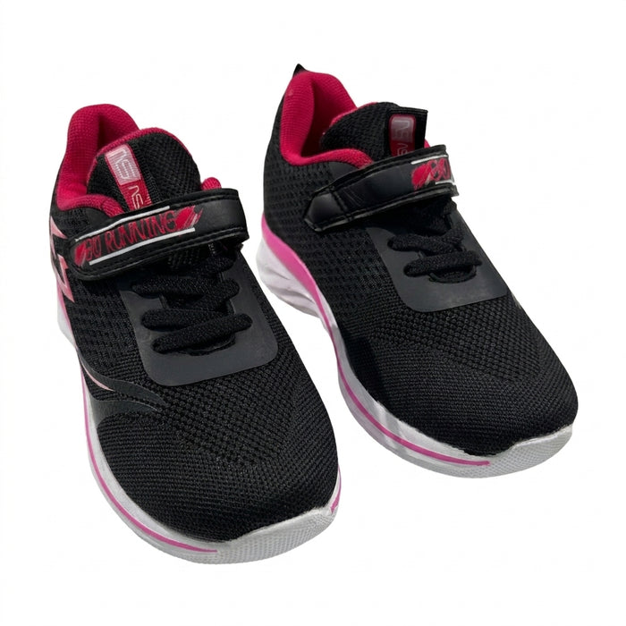 Kids Women Mesh Running Shoes With Hook And Loop Strap
