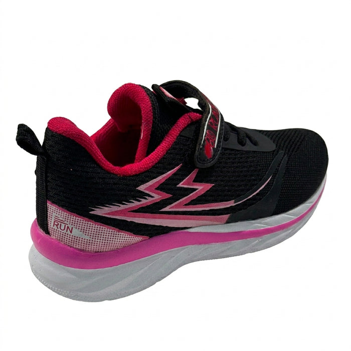 Kids Women Mesh Running Shoes With Hook And Loop Strap