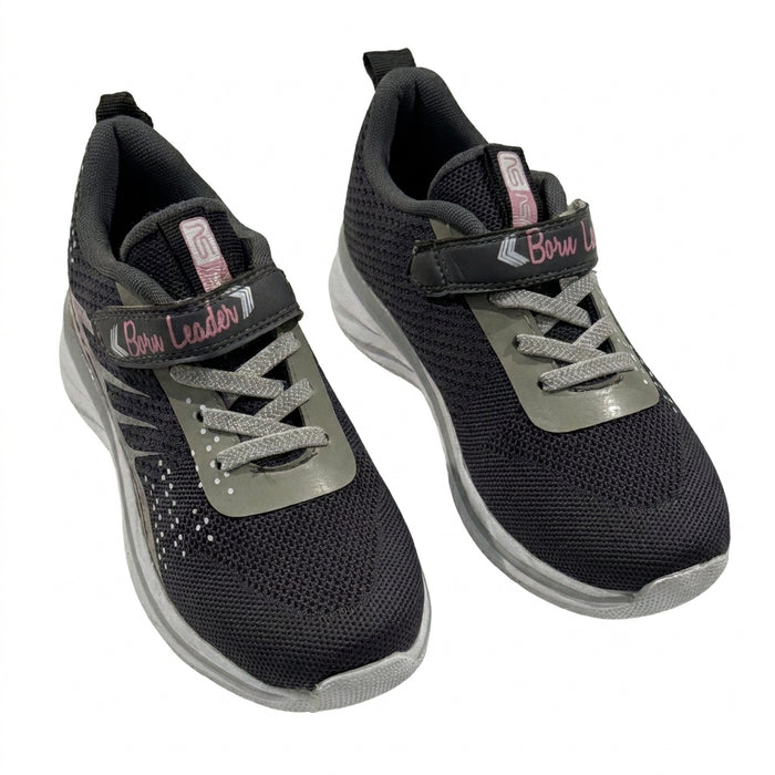 Kids Women Mesh Running Shoes With Born Leader Strap