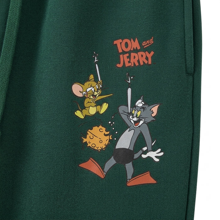 Boys Tom And Jerry Graphic Jogger Sweatpants