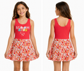 Girls Bloom Floral Swim Dress