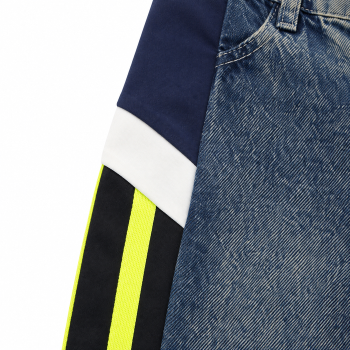 Girls Jeans With Sporty Side Stripes